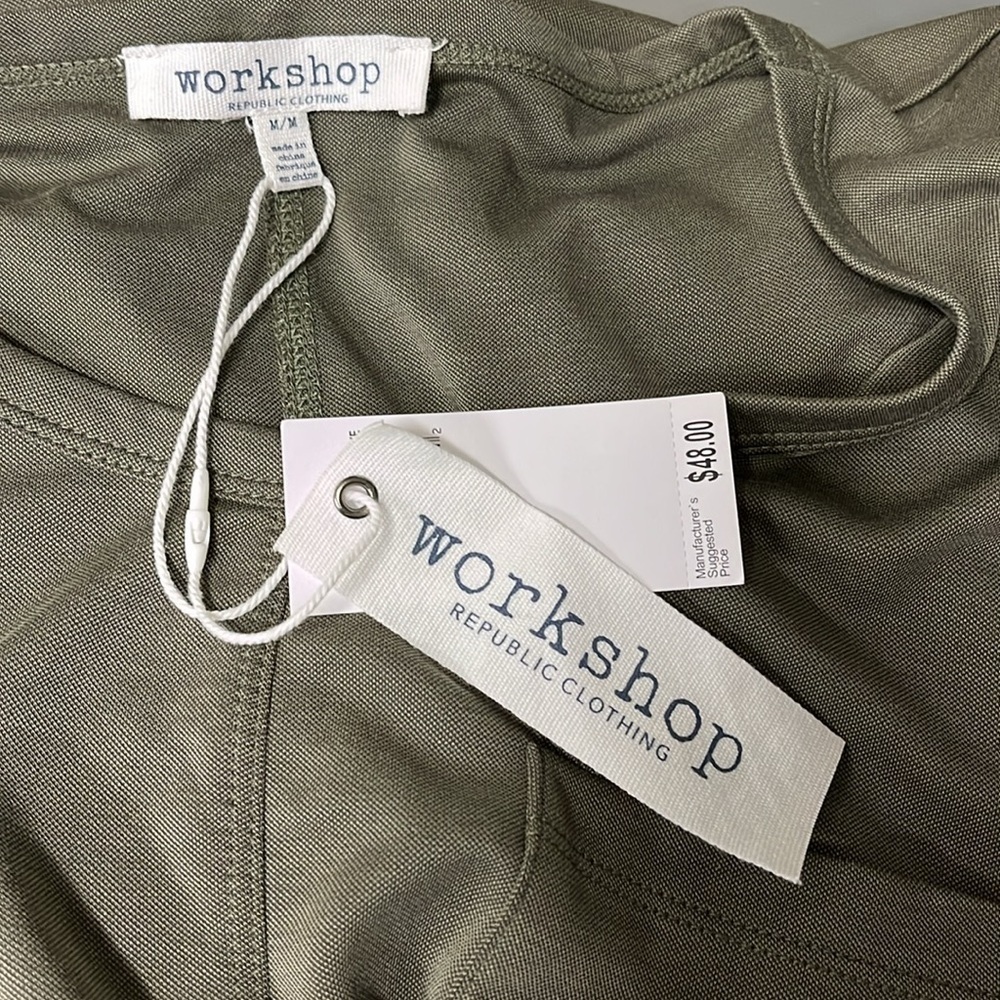 Women’s Workshop Republic Clothing shirt size medium NWT - Picture 3 of 5